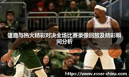 雄鹿与热火精彩对决全场比赛录像回放及精彩瞬间分析