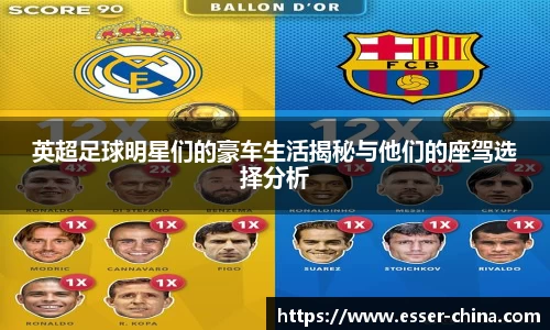 英超足球明星们的豪车生活揭秘与他们的座驾选择分析